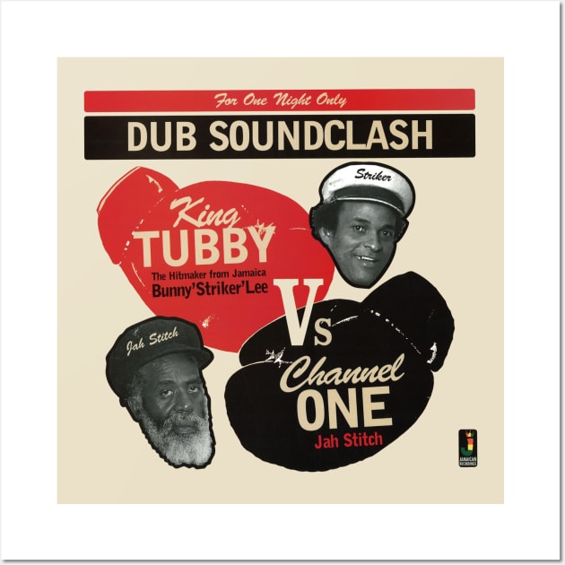 King Tubby Vs Chanel One jah Stitch Wall Art by ulrichallen